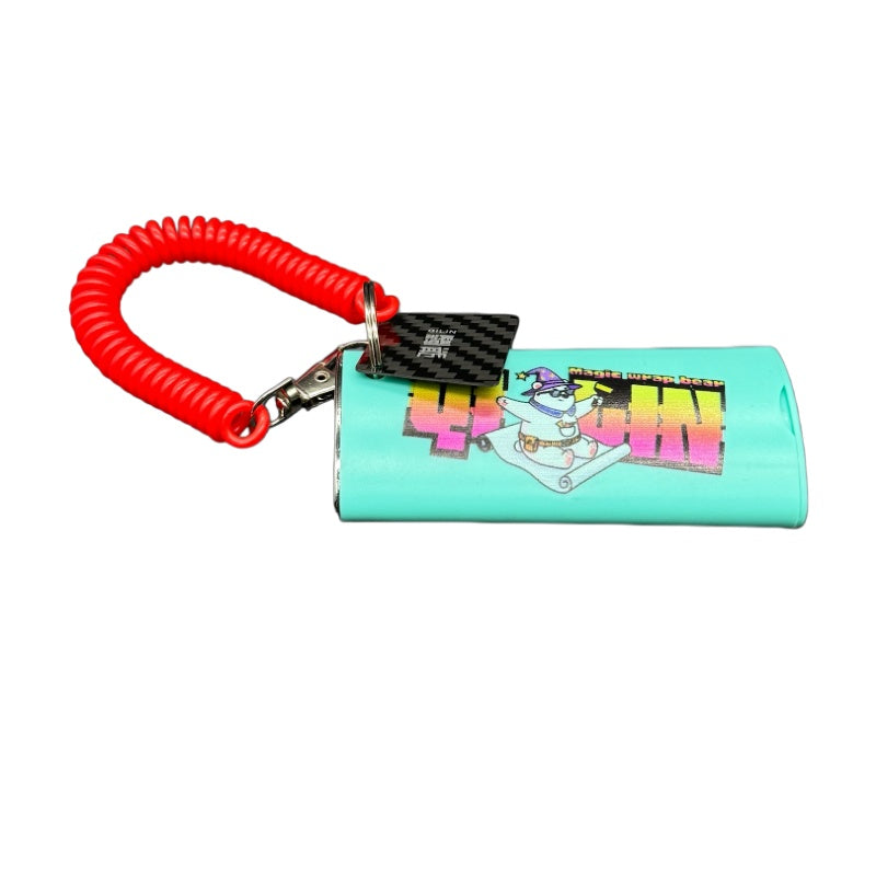 QILIN 'WRAP BEAR' Folding Brade Tool & Key Elastic Cord Pendant