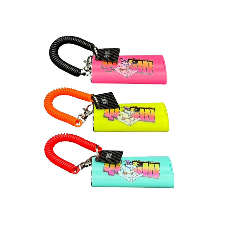 QILIN 'WRAP BEAR' Folding Brade Tool & Key Elastic Cord Pendant